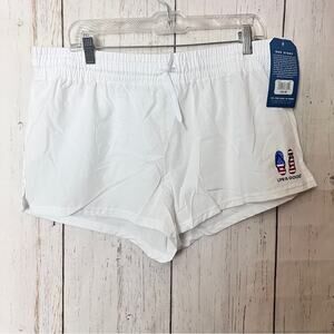Life Is Good White Summer Style Drawstring American Flag Sandals Graphic Sz L